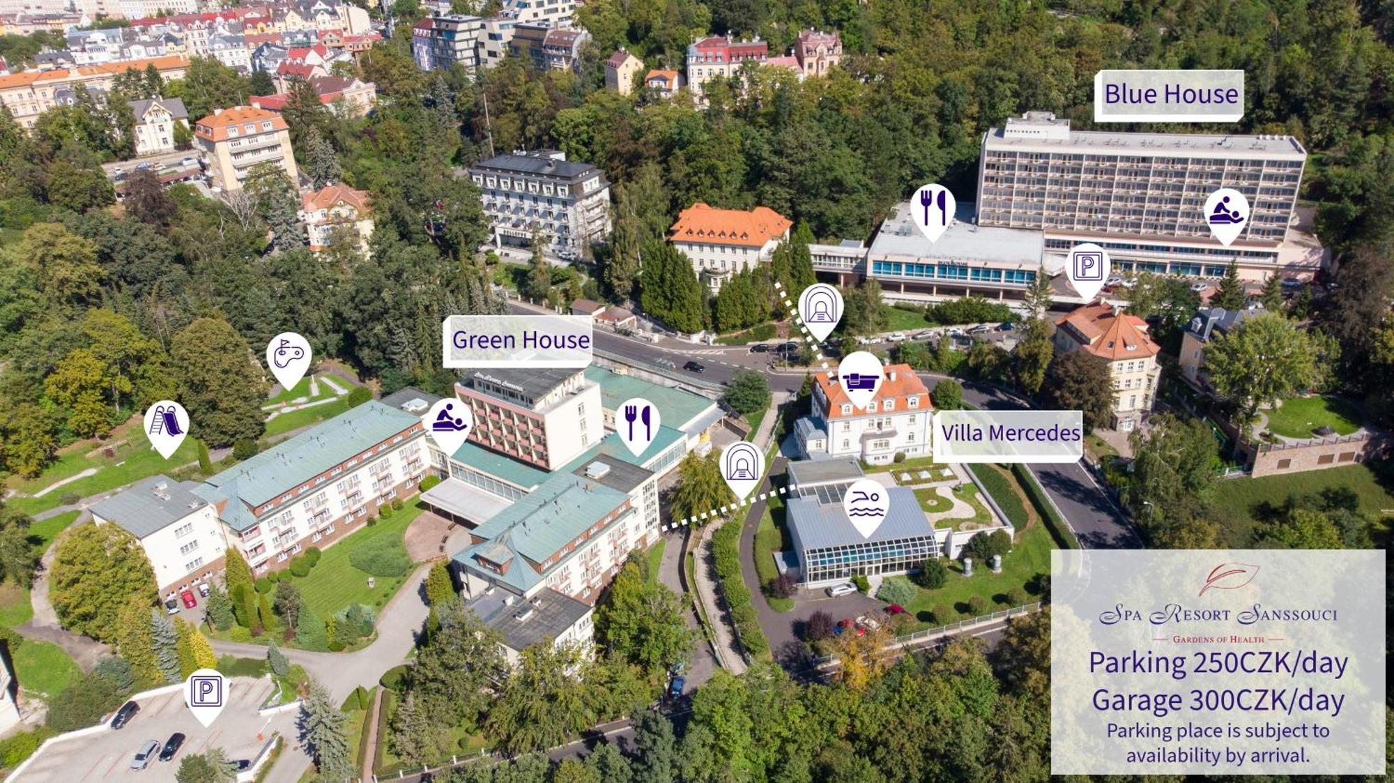 Spa Resort Sanssouci Karlovy Vary Kültér fotó